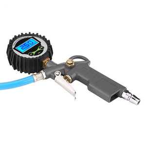 0-220psi 0-16bar Digital Tyre Pressure Gauge Tyre Tire Air Pressure Inflator Gauge Meter Tester Manometer