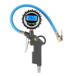 0-220psi 0-16bar Digital Tyre Pressure Gauge Tyre Tire Air Pressure Inflator Gauge Meter Tester Manometer