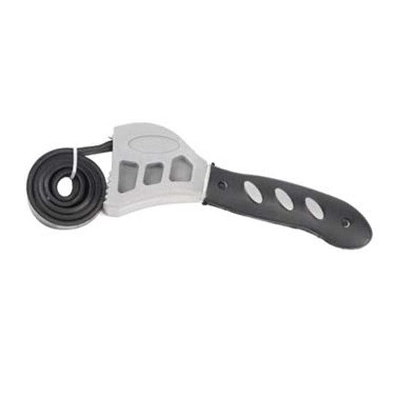 500mm Rubber Strap Wrench Universal Black Wrench Adjustable Spanner For Opener Tool Oil Filter Car Repair Tools Torque Wrench
