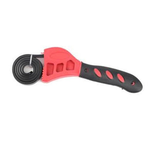 500mm Rubber Strap Wrench Universal Black Wrench Adjustable Spanner For Opener Tool Oil Filter Car Repair Tools Torque Wrench