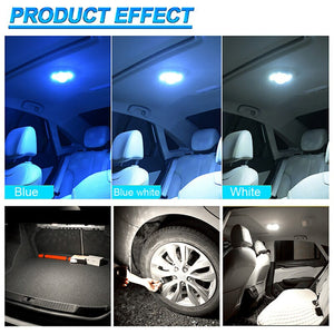 Automobile car Interior Atmosphere reading light Dome Car home rechargeable music voice-controlled rhythm lamp 3 in1 DJ light