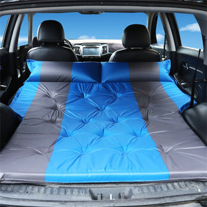 Car Inflatable Bed  Car Mattress Rear Row Car Travel Sleeping Pad Off-road Air Bed Camping Mat Air Mattress Auto Accessories