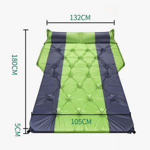 Car Inflatable Bed  Car Mattress Rear Row Car Travel Sleeping Pad Off-road Air Bed Camping Mat Air Mattress Auto Accessories