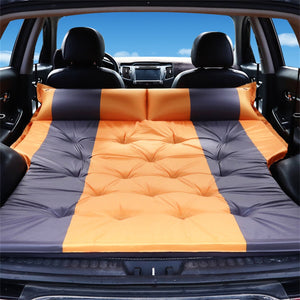 Car Inflatable Bed  Car Mattress Rear Row Car Travel Sleeping Pad Off-road Air Bed Camping Mat Air Mattress Auto Accessories