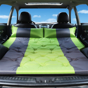 Car Inflatable Bed  Car Mattress Rear Row Car Travel Sleeping Pad Off-road Air Bed Camping Mat Air Mattress Auto Accessories