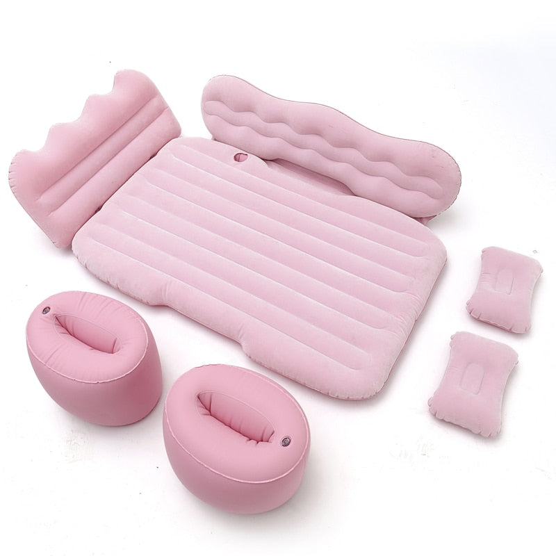 Car inflatable bed car inflatable mattress home suv Back row luchtbed flocking increased file air cushion bed car accessories