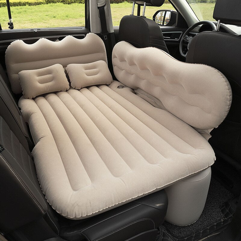 Car inflatable bed car inflatable mattress home suv Back row luchtbed flocking increased file air cushion bed car accessories