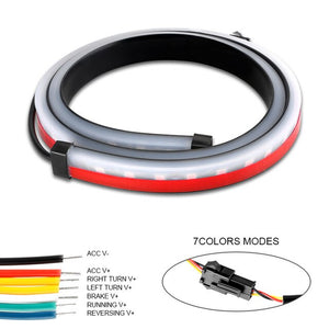 90cm 100cm High Mount Turn Signal  Brake Lamp Unverisal Car High Brake LED light Auto Interior Car Accessories LED Strips