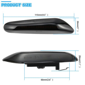 Dynamic Flowing LED Turn Signal Side Marker Light Turn Indicator Blinker Lamp FOR BMW 1er E82 E87 E88 3er E90 E91 E92 E93 X3 E83