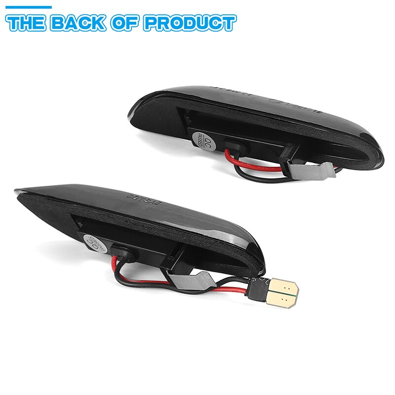 Dynamic Flowing LED Turn Signal Side Marker Light Turn Indicator Blinker Lamp FOR BMW 1er E82 E87 E88 3er E90 E91 E92 E93 X3 E83