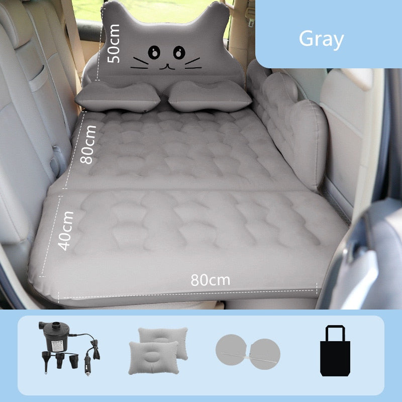 In-vehicle inflatable bed car supplies in the back row of sleeping mats sleeping mattress back seat air cushion car travel bed