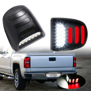 LED License Plate Light Lamp new for Chevy Silverado Avalanche RED OLED Neon Tube led 12v Auto Car Accessories