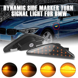 LED w5w T10 LED Car Smoked Dynamic Side Flowing Water  Turn Signal Indicator for BMW X3 F25 X5 E70 X6 E71 ActiveHybrid X6 E72