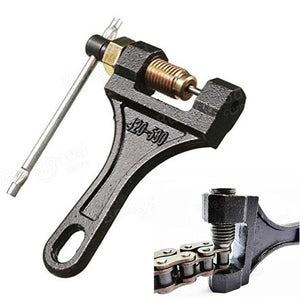 Motorcycle Chain Breaker Link Removal Splitter Motor Chain Cutter Riveting Tool 420-530