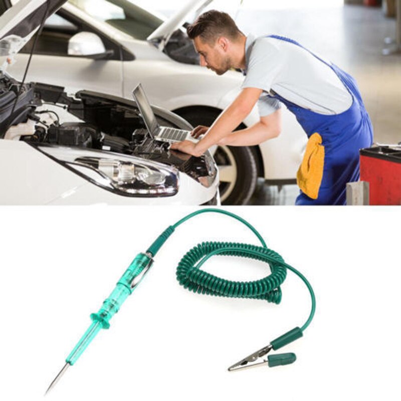New Car Circuit Tester DC 6V 12V 24V Voltage Auto Vehicle Gauge Test Light Measuring Pen Tester car repair tool battery tester