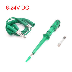 New Car Circuit Tester DC 6V 12V 24V Voltage Auto Vehicle Gauge Test Light Measuring Pen Tester car repair tool battery tester