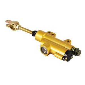 T001 Motorcycle Dirt Pit Quad Bike Sportbike ATV Rear Foot Brake Master Cylinder Pump Motor Accessories