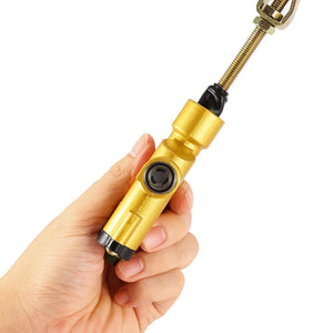 T001 Motorcycle Dirt Pit Quad Bike Sportbike ATV Rear Foot Brake Master Cylinder Pump Motor Accessories