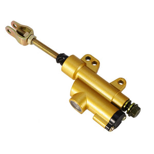 T001 Motorcycle Dirt Pit Quad Bike Sportbike ATV Rear Foot Brake Master Cylinder Pump Motor Accessories