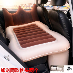 The in-Vehicle Air Automotive Supplies Mattress Back Travel Cot Outdoor Camping Inflatable Cushions  car camping air bed