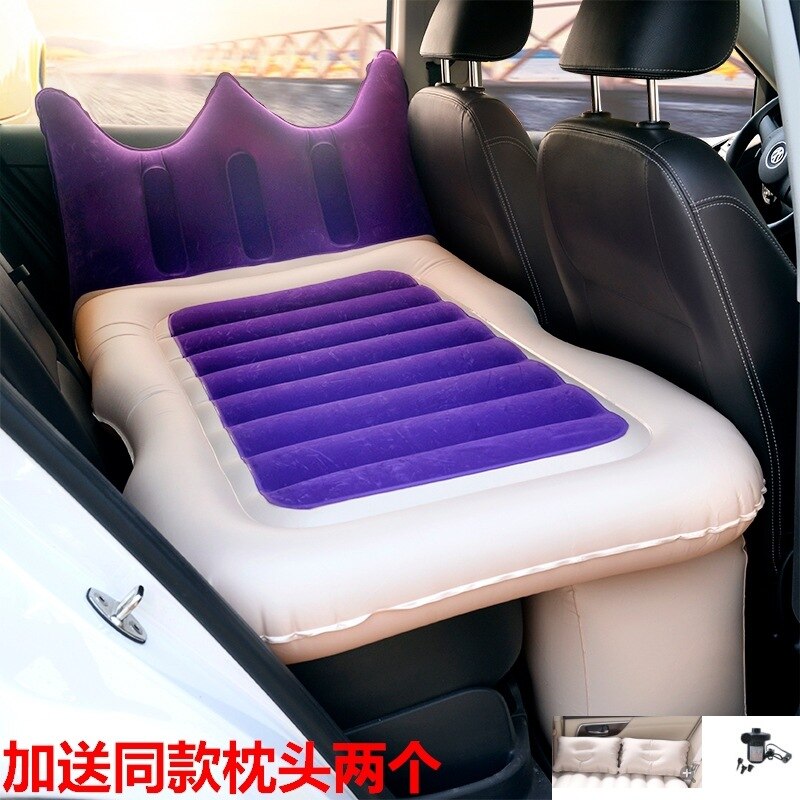 The in-Vehicle Air Automotive Supplies Mattress Back Travel Cot Outdoor Camping Inflatable Cushions  car camping air bed