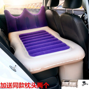 The in-Vehicle Air Automotive Supplies Mattress Back Travel Cot Outdoor Camping Inflatable Cushions  car camping air bed